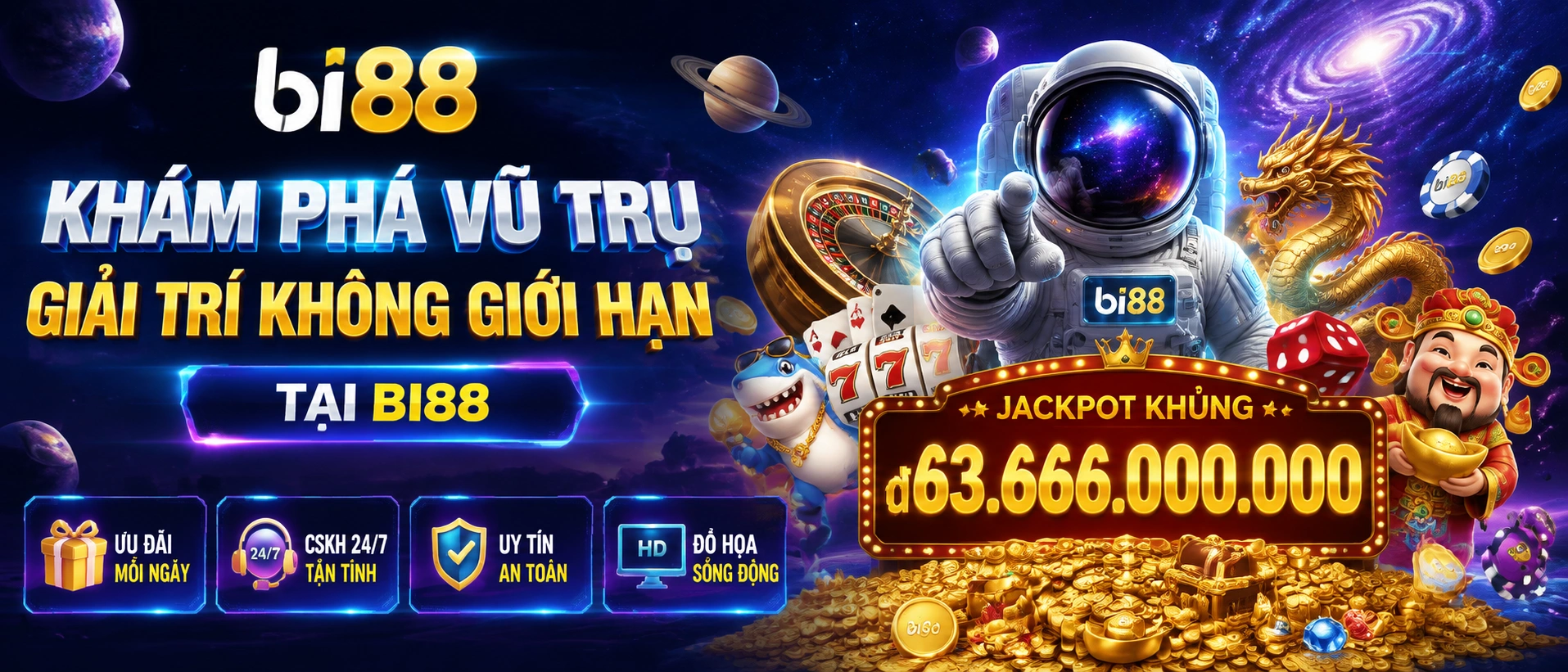 BI88 trò chơi casino nổi bật
