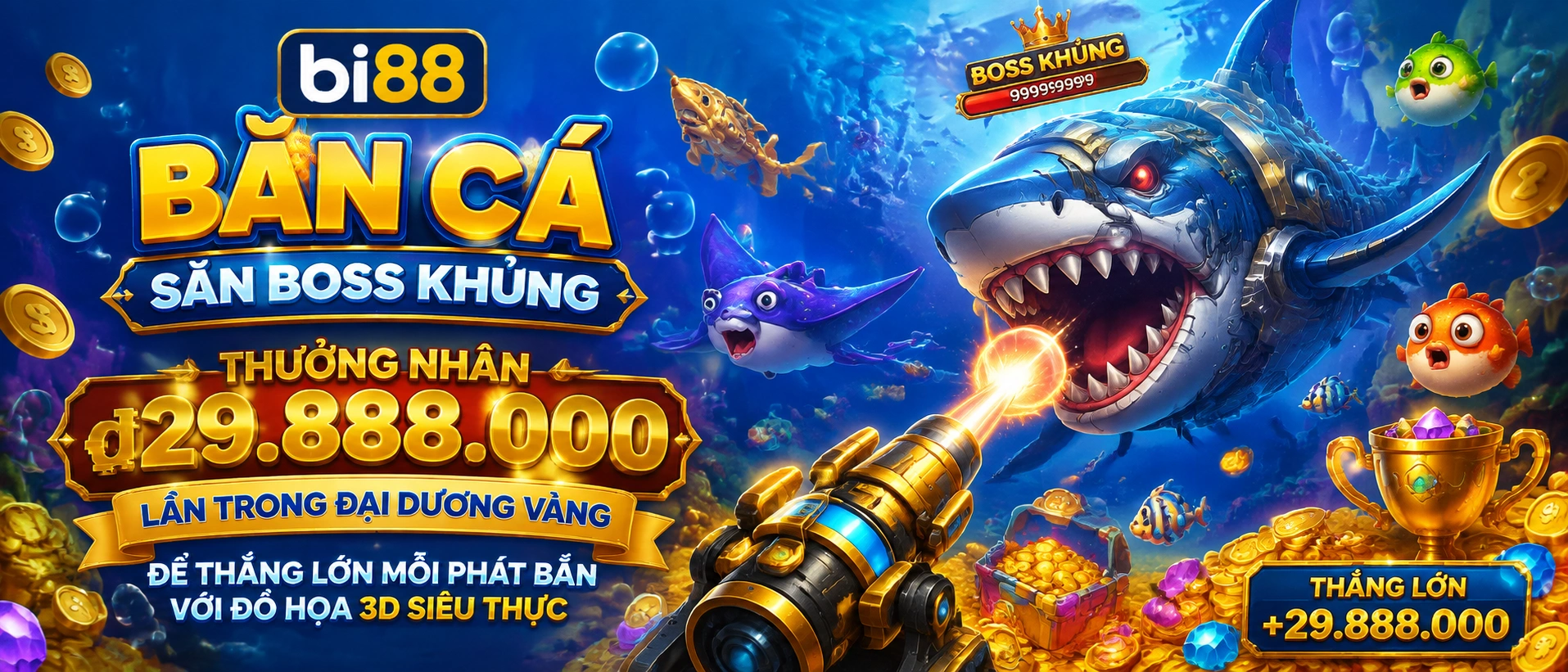 Khu vực Bắn Cá BI88