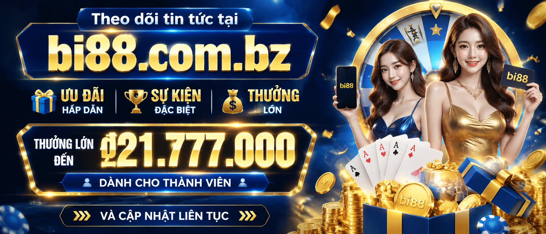Giao diện tin tức cập nhật trên thiết bị di động