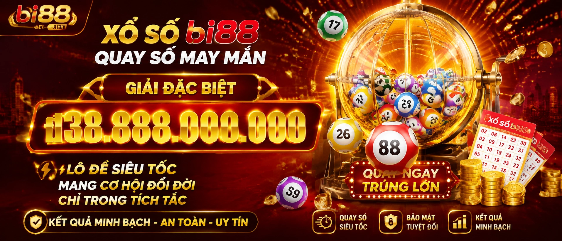 Bi88 Xổ Số Online giao diện tra cứu kết quả theo khu vực